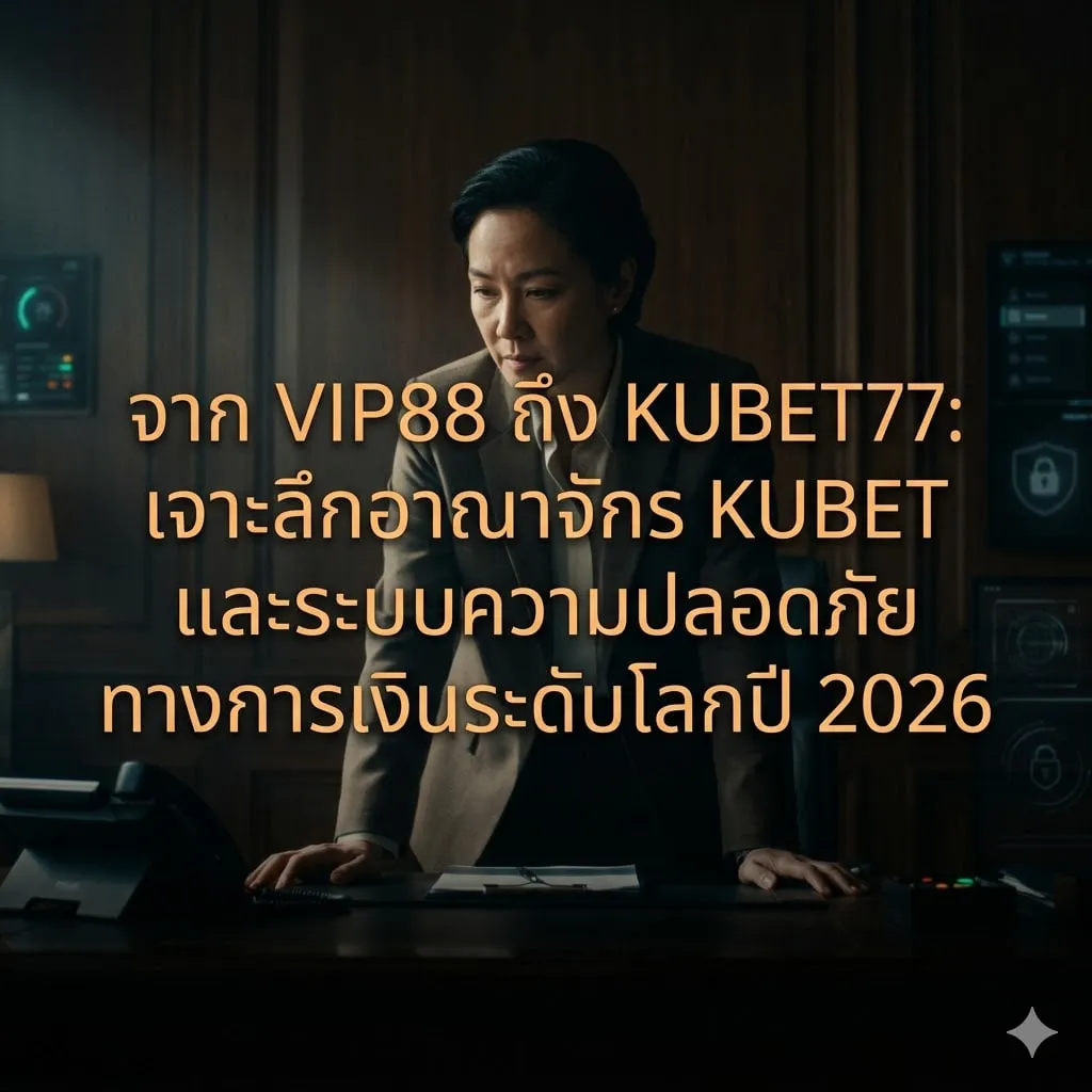 จาก VIP88 ถึง KUBET77: เจาะลึกอาณาจักร KUBET และระบบความปลอดภัยทางการเงินระดับโลกปี 2026