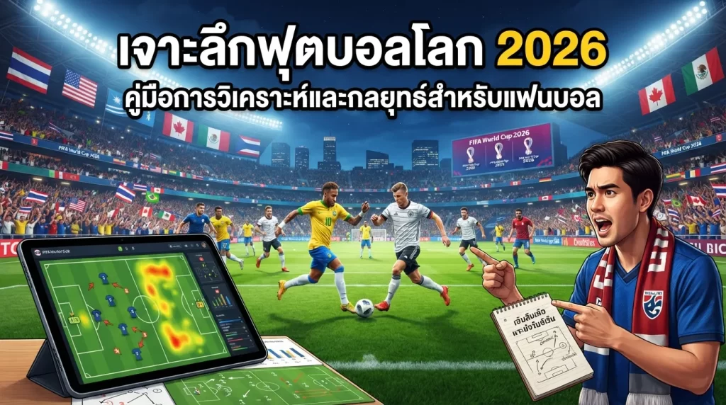 เจาะลึกฟุตบอลโลก 2026: คู่มือการวิเคราะห์และกลยุทธ์สำหรับแฟนบอล